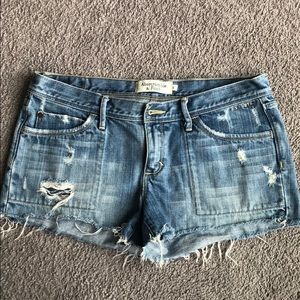 Abercrombie & Fitch Distressed Shorts